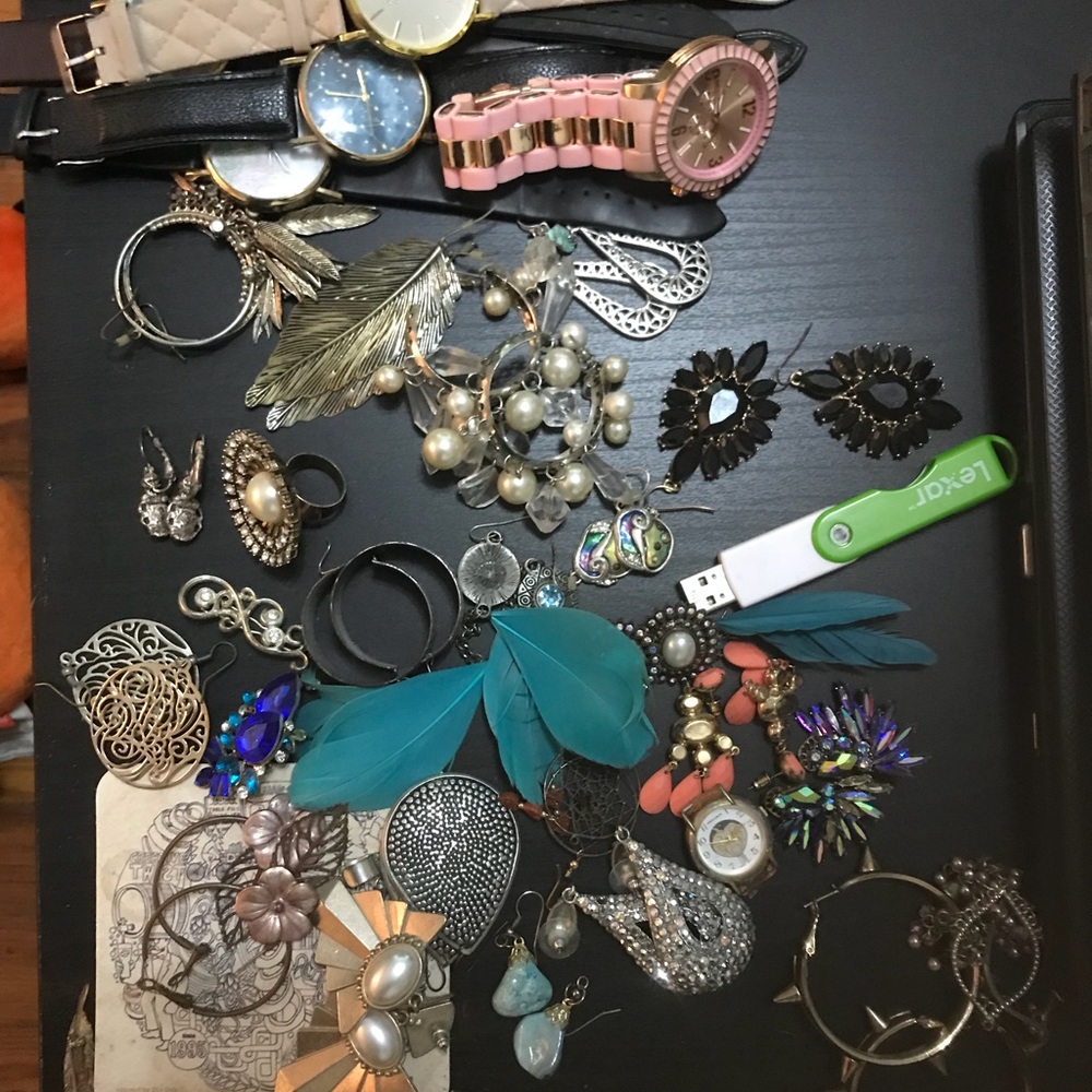 Earring and Watch Lot